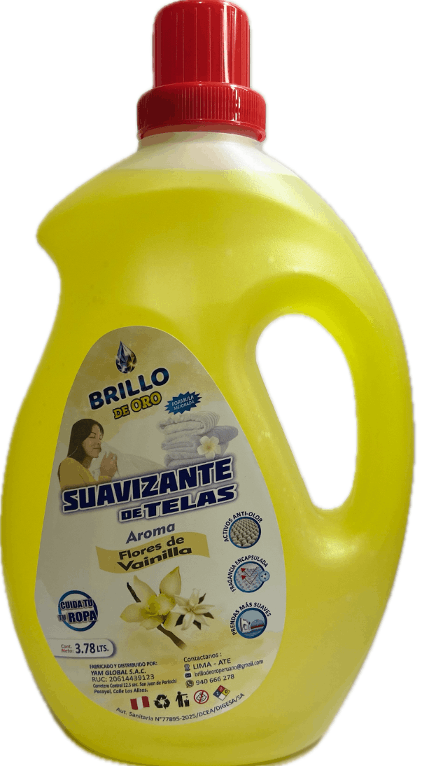 Suavizante de Tela Aroma Flores de Vainilla x 3.78 L