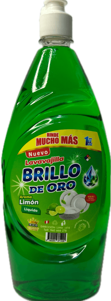 Lavavajilla Liquido Aroma Limón x 1 L