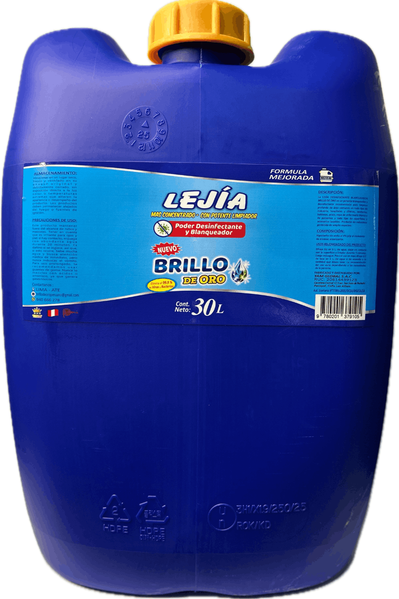 Lejía tradicional x 30 L